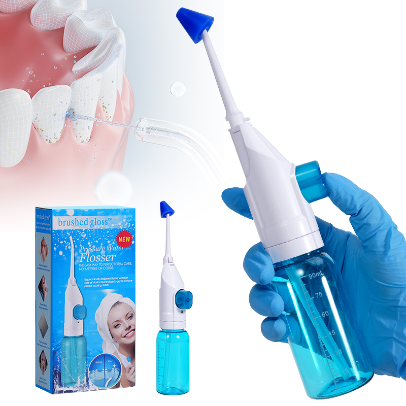 Dental Floss Picks - Hydropulseur buccal portable haute pression, manuel,