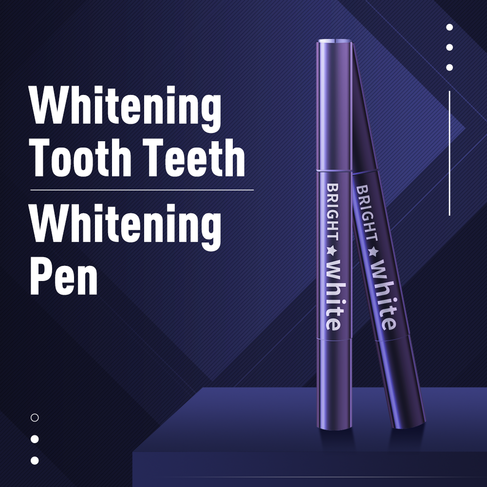 Whitening Pen Bleach - Stylo gel dentaire blanc, kit de