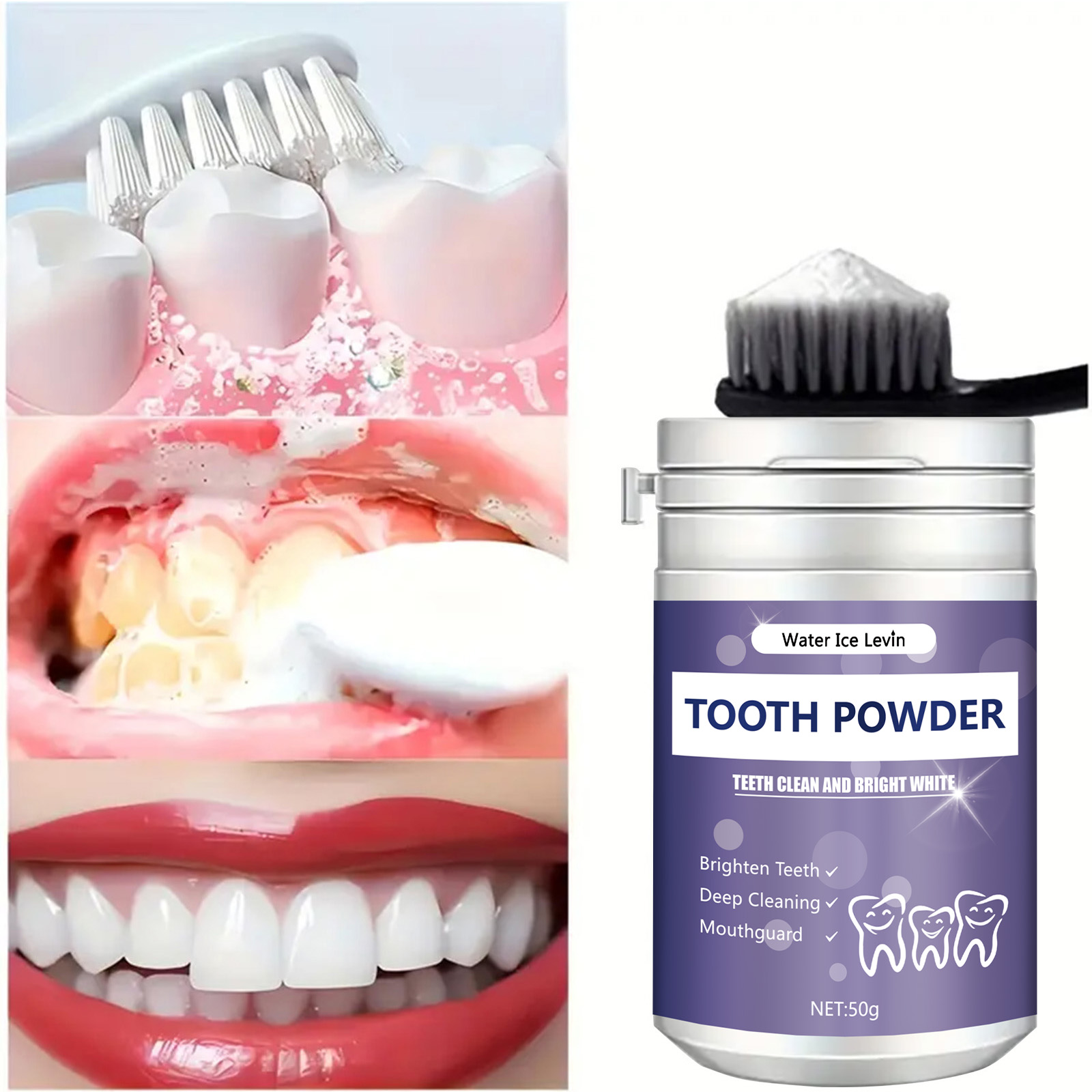 Teeth Whitening Paste - Poudre de dents de perle haleine