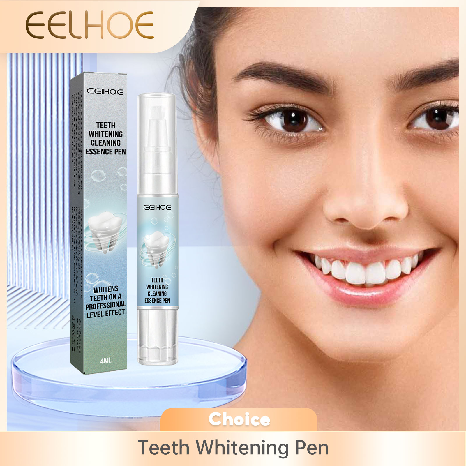 Whitening Pen Bleach - EELBathroom E-Stylo de Blanchiment des Dents,