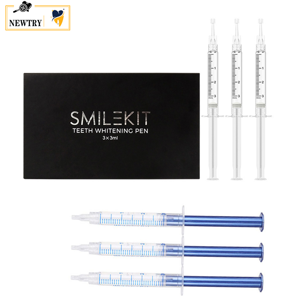 Teeth Whitening Gel Syringes - Gel de Blanchiment des Dents avec