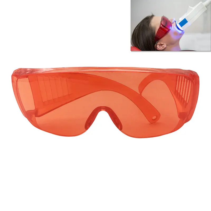 Teeth Whitening Uv Kit - Lunettes de protection dentaire rouge pour
