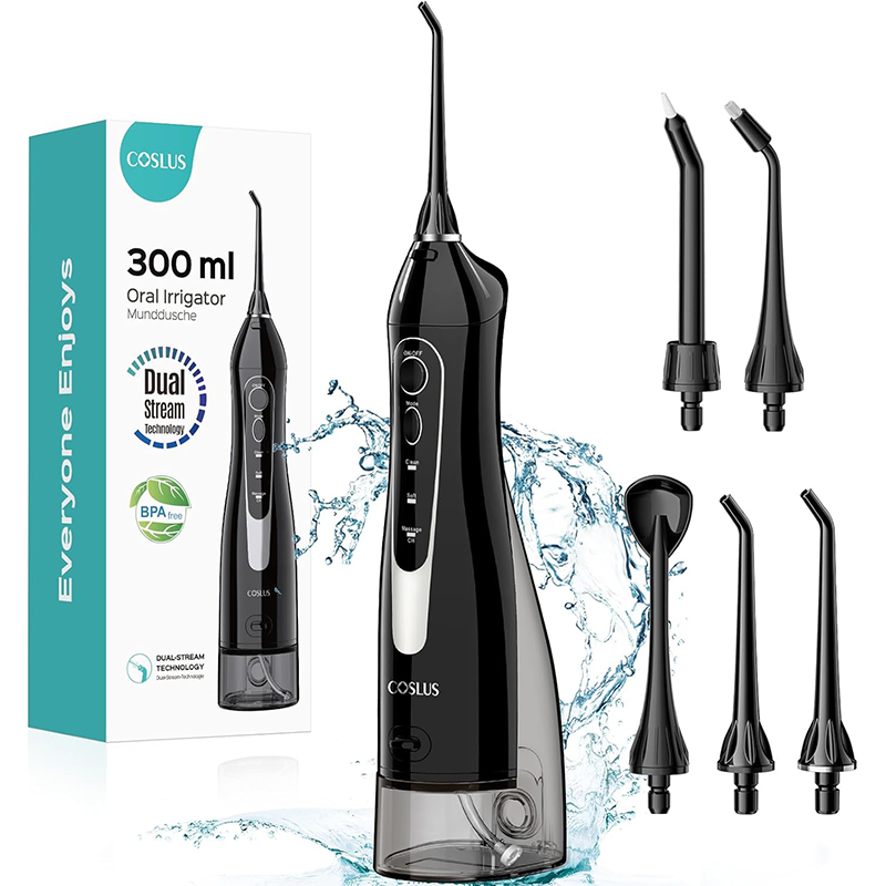 Water Flosser Cordless - Hydropulseur buccal portable sans fil à