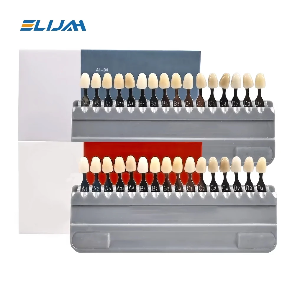 Teeth Whitening/Bleaching - ELIJAH Master Guide d'ombre de blanchiment