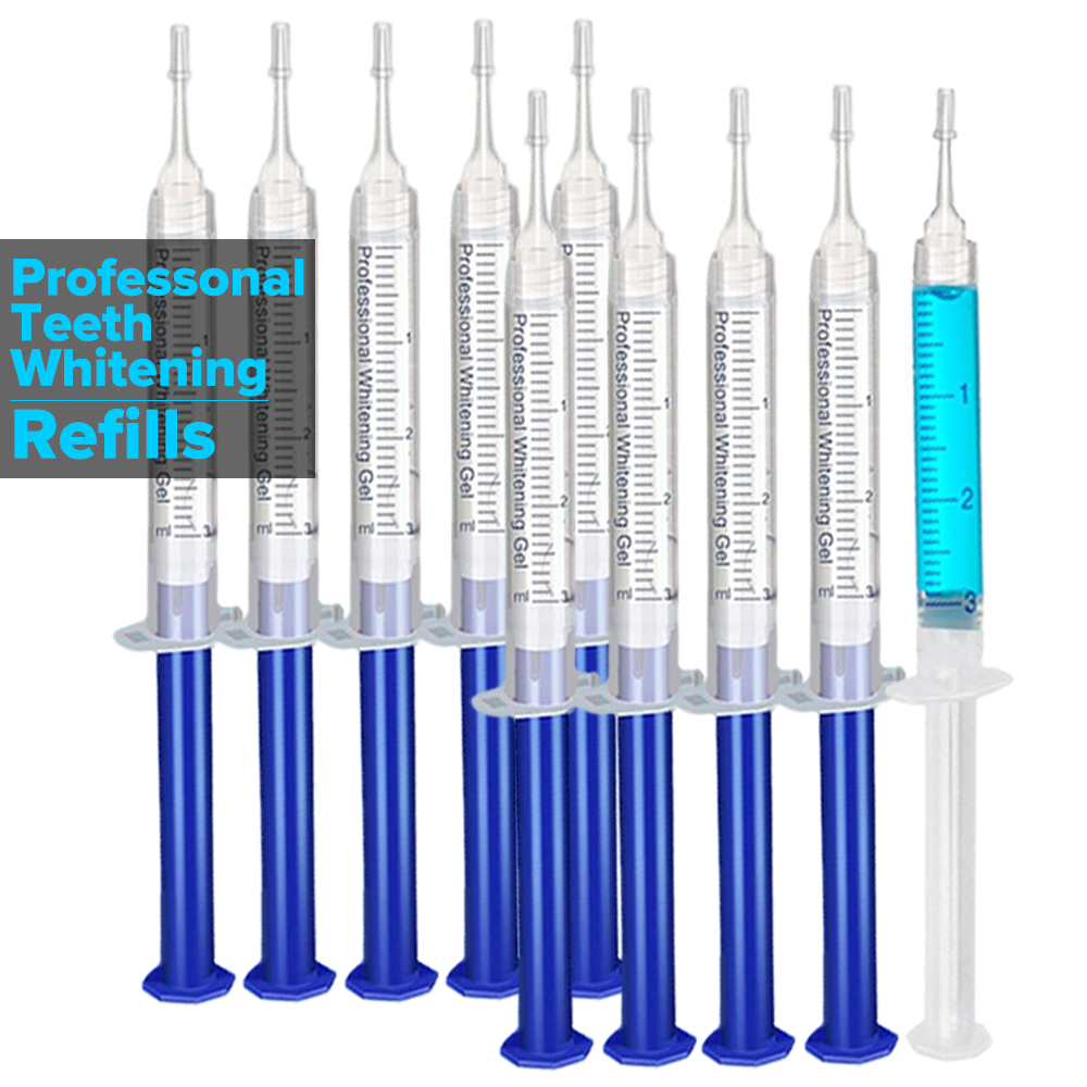 Teeth Whitening Gel Syringes - Gel de blanchiment des dents recharge