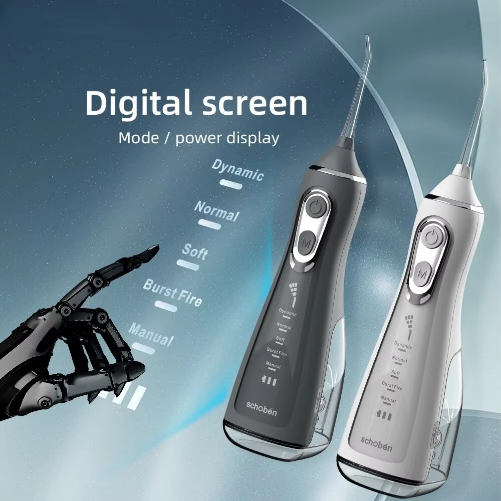 Water Flosser Cordless - Irrigateur Oral Portable L15, Modes de