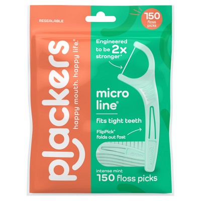 Dental Floss Picks - Fil dentaire Micromint avec cure-dents -