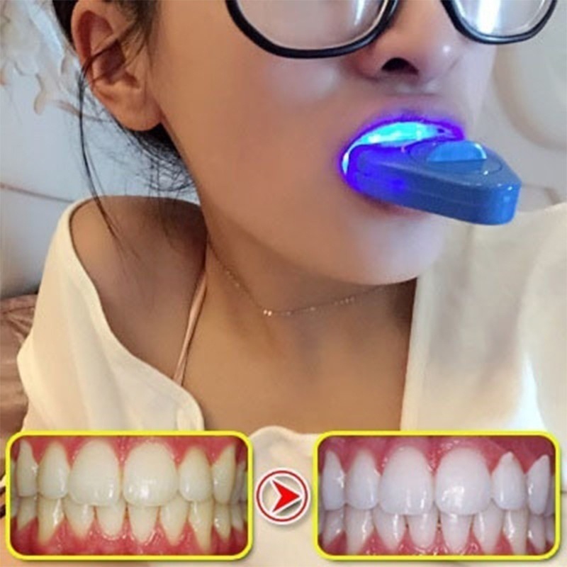 Teeth Whitening With Laser - Lampe de Blanchiment Dentaire LED, Lumière