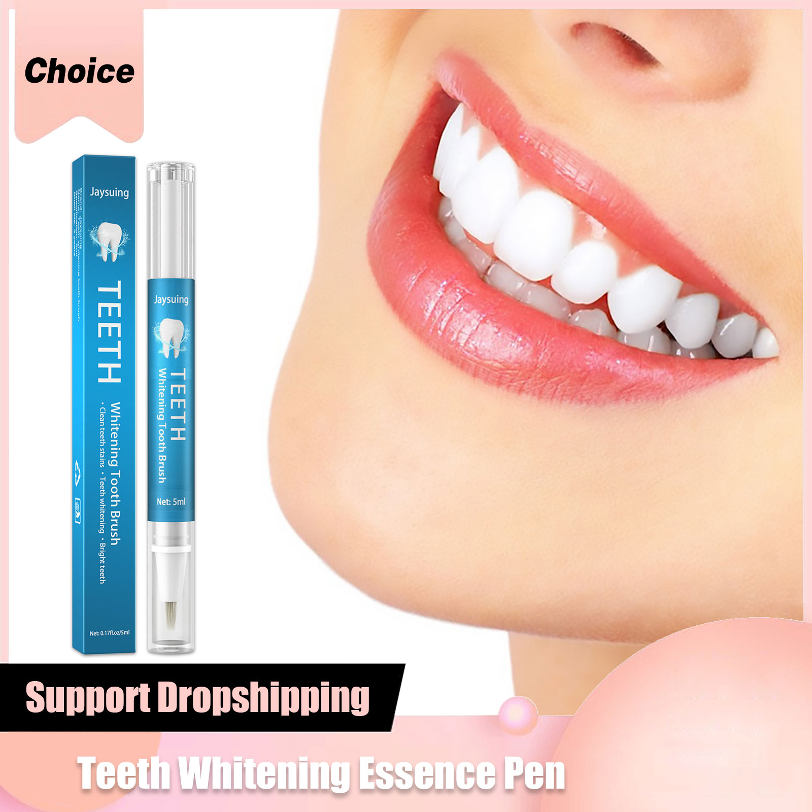 Whitening Pen Bleach - Stylo Essence de Blanchiment des Dents,
