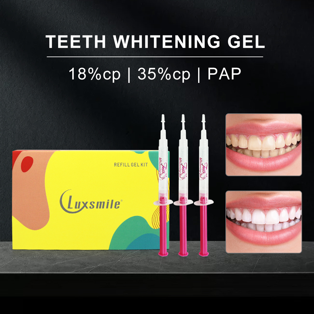 Teeth Whitening Gel Syringes - Luxsmile Kit de Gel de blanchiment