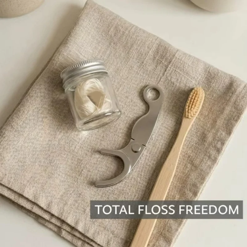 Ensemble de supports réutilisa - Dental Floss Picks avis et prix