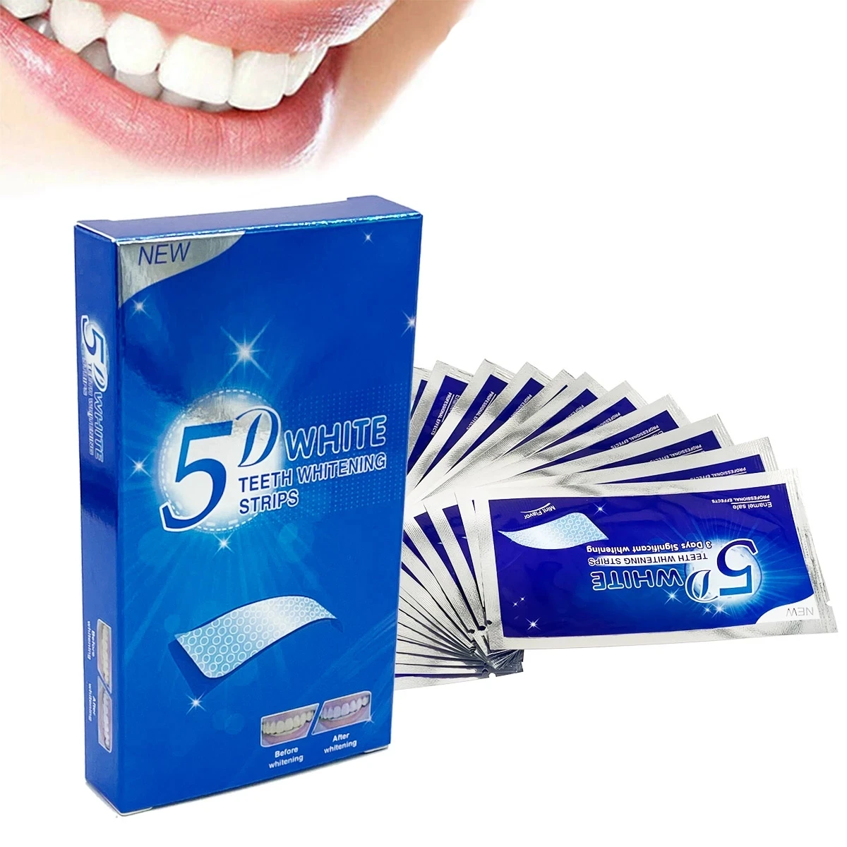 Bandes blanchissantes pour den - Teeth Whitening Paste avis et prix