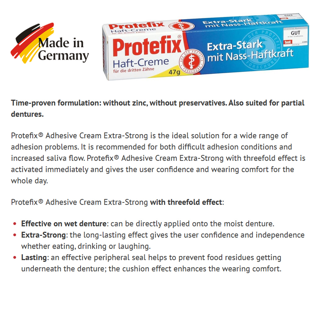 Protefix-Crème Adhésive pour P - Teeth Whitening Paste avis et prix