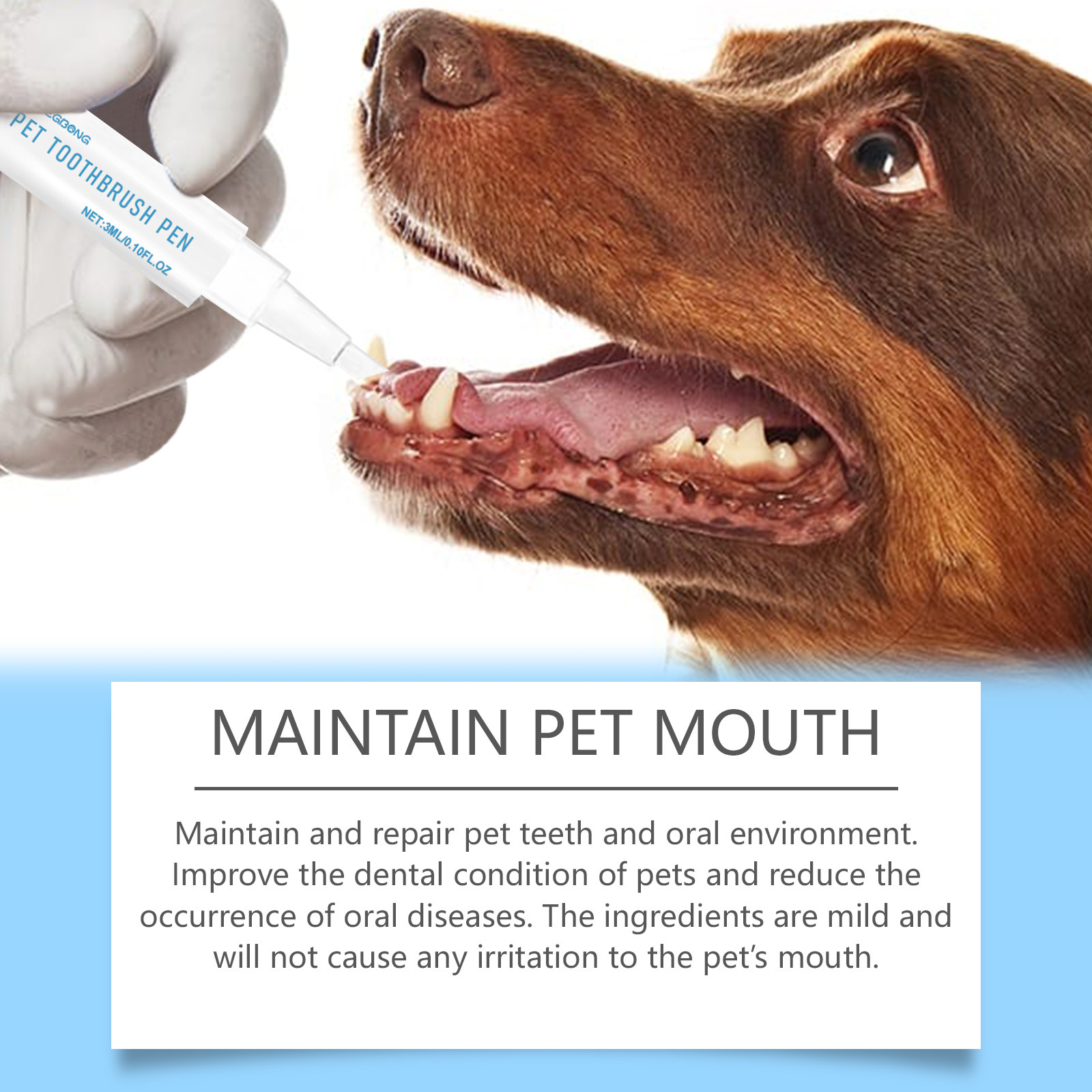Stylo gel nettoyant buccal pou - Teeth Whitening Paste avis et prix