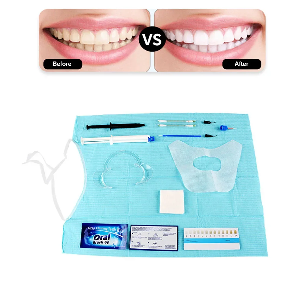 Kit de Blanchiment des Dents p - Teeth Whitening Gel Syringes avis et prix