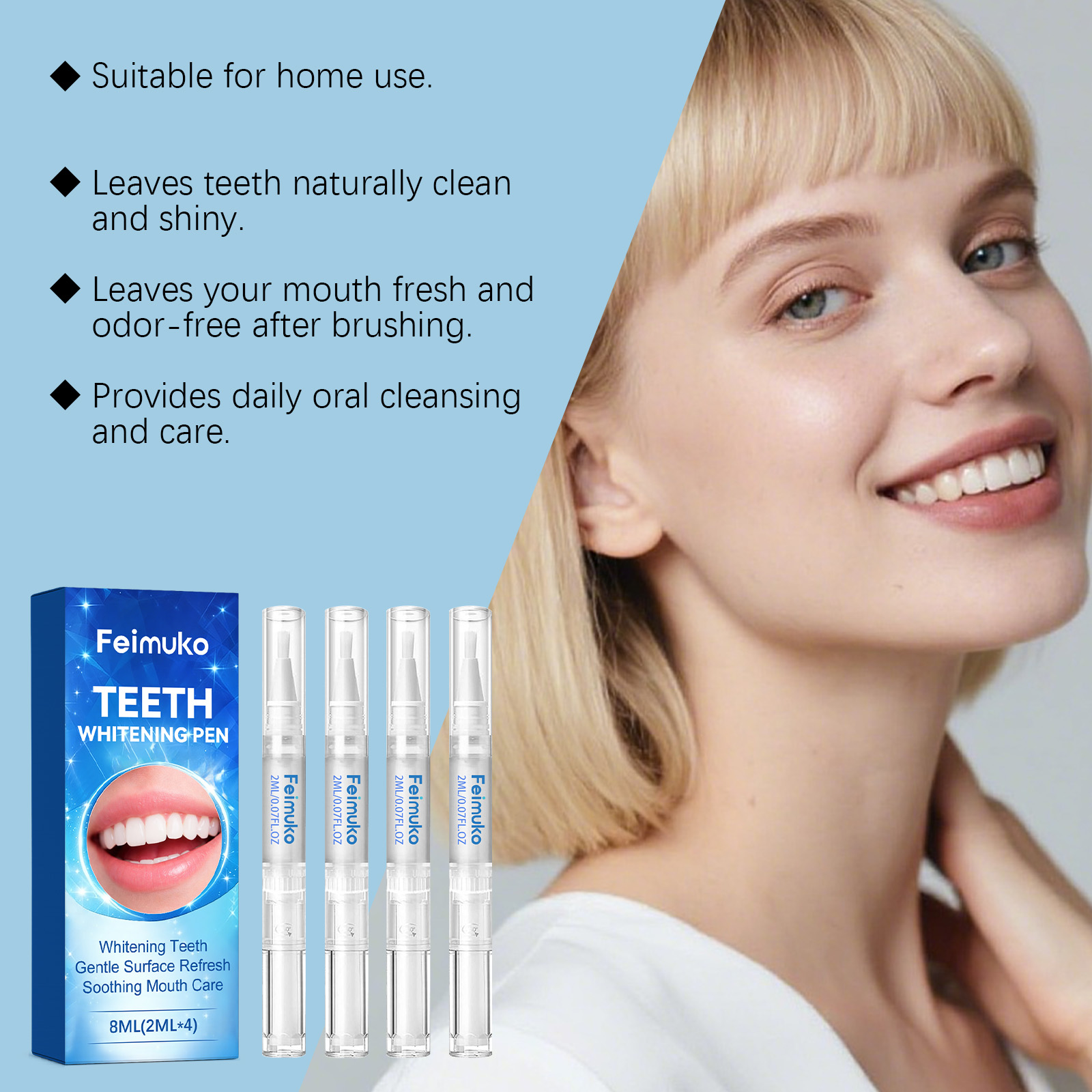 Feimuko 8ml Stylo Gel Dentaire - Teeth Whitening Gel Pen avis et prix
