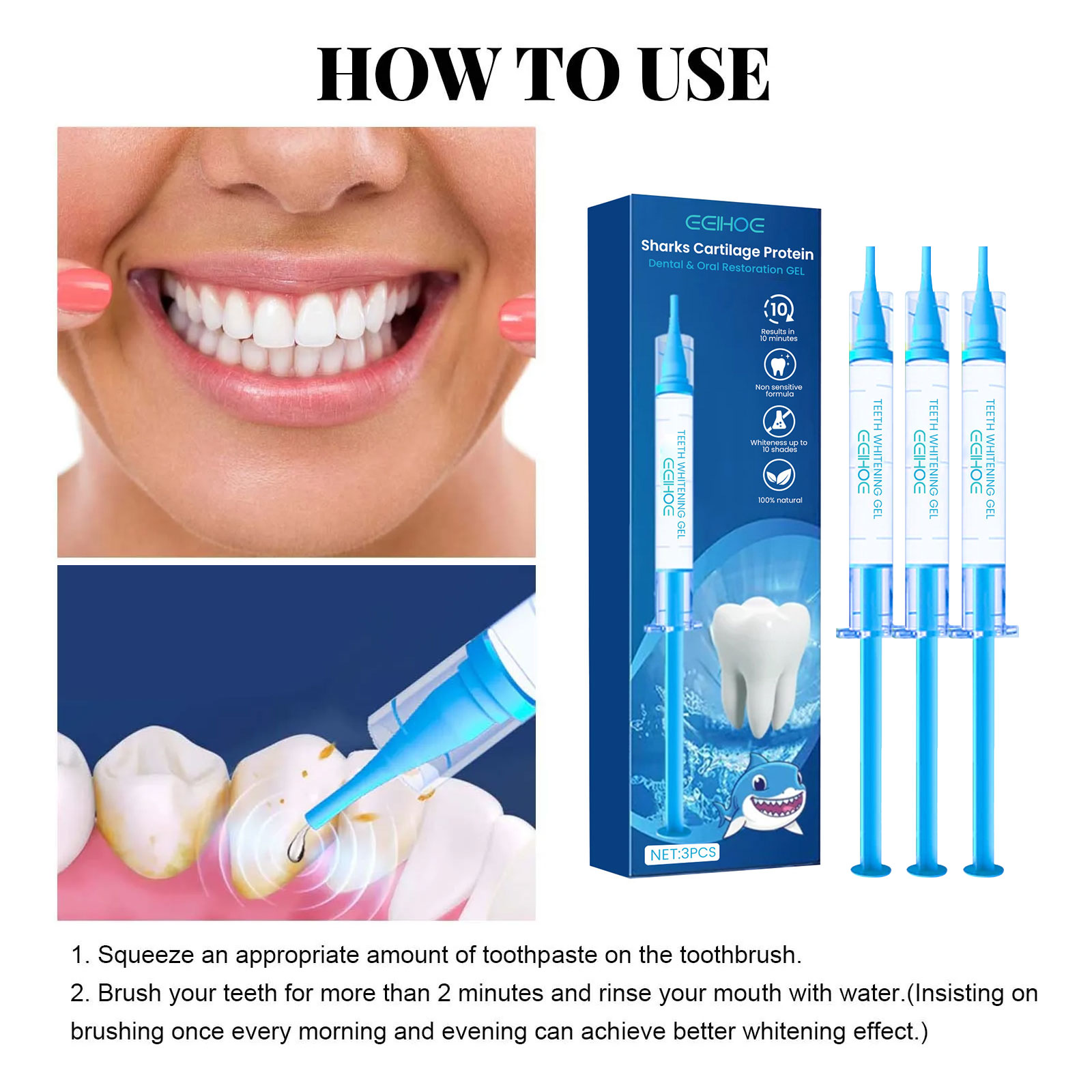Gel de Blanchiment des Dents W - Whitening Pen Bleach avis et prix