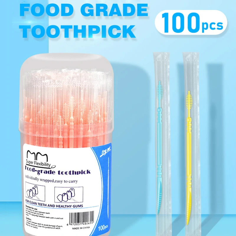 Fil dentaire jetable en forme  - Dental Floss Picks avis et prix