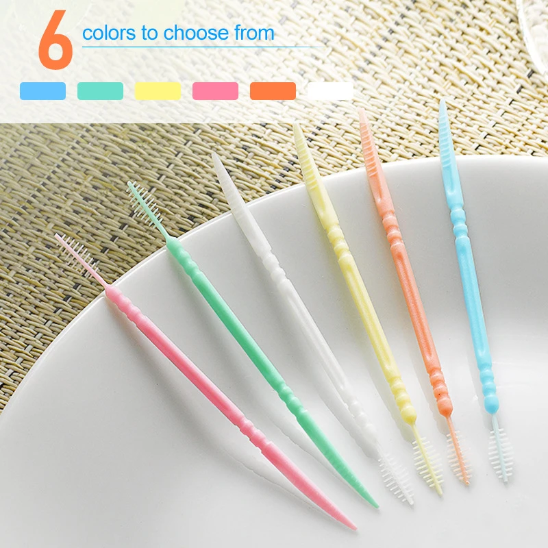 Fil dentaire jetable en forme  - Dental Floss Picks avis et prix