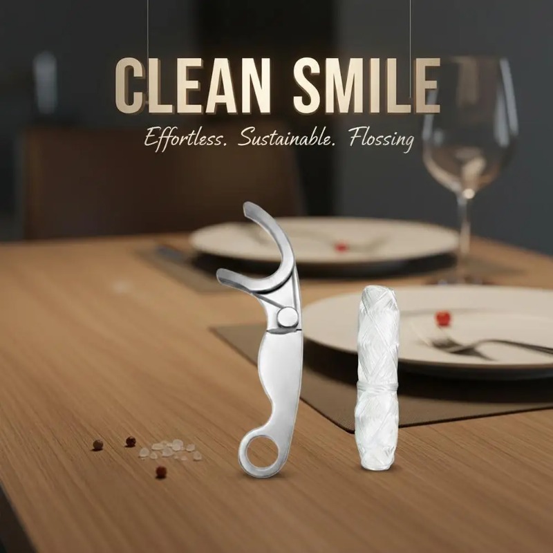 Cure-dents réutilisables en ac - Dental Floss Picks avis et prix