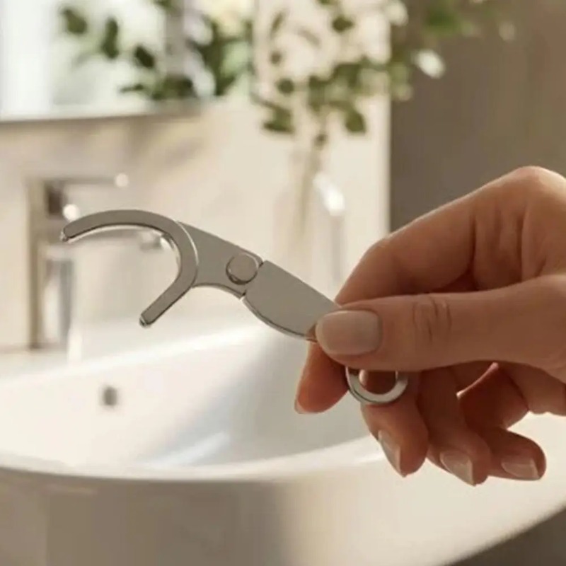 Cure-dents réutilisables en ac - Dental Floss Picks avis et prix