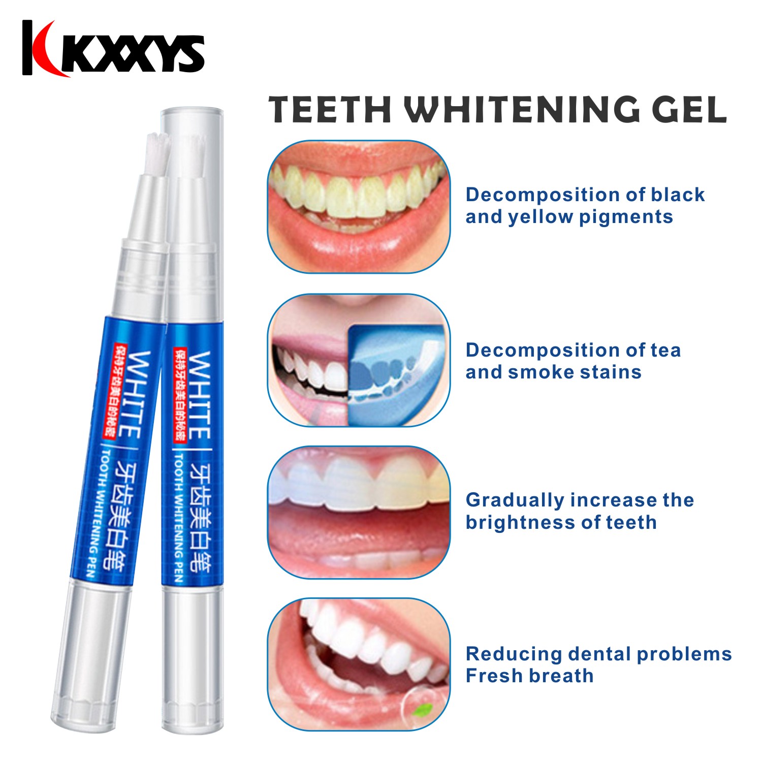Stylo de blanchiment des dents - Whitening Pen Bleach avis et prix