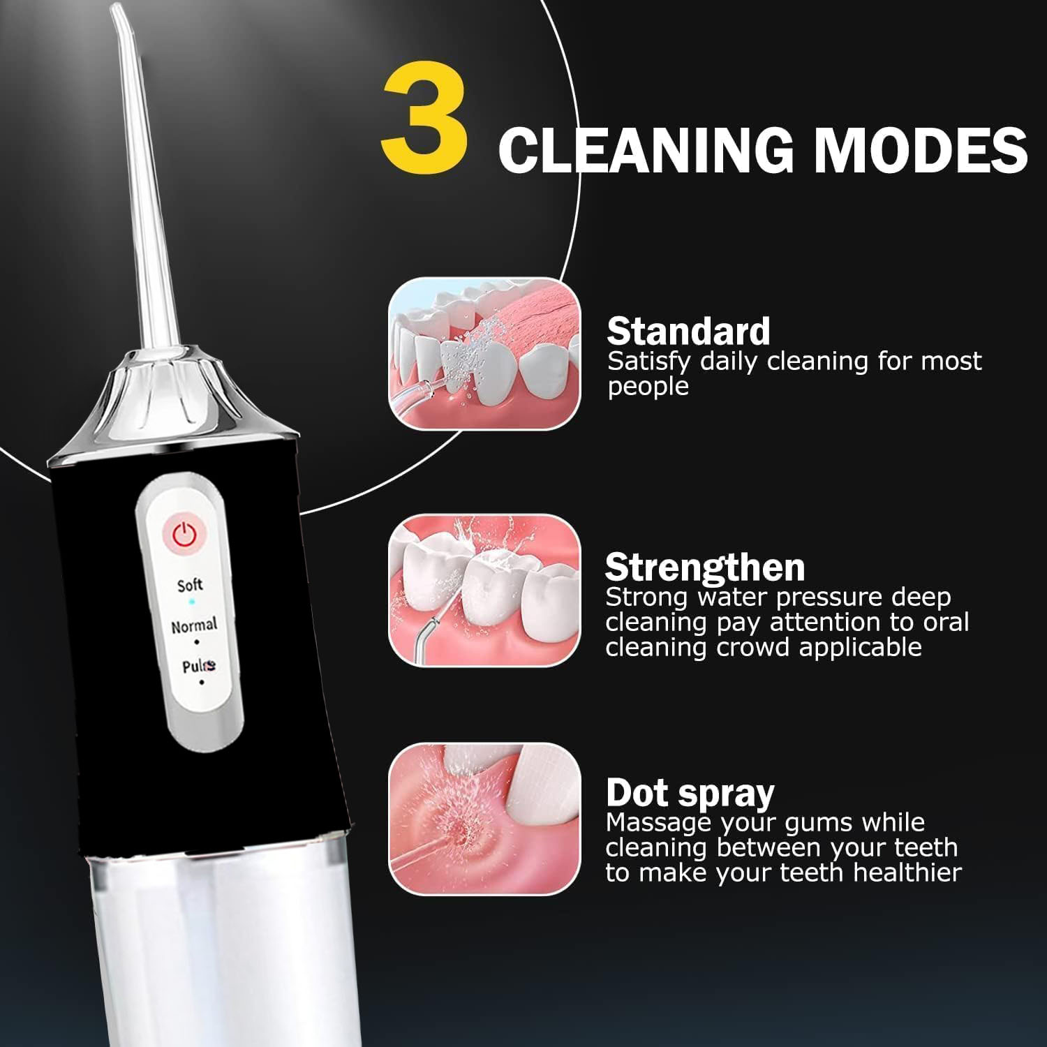 Hydropulseurs dentaires portab - Water Flosser Cordless avis et prix