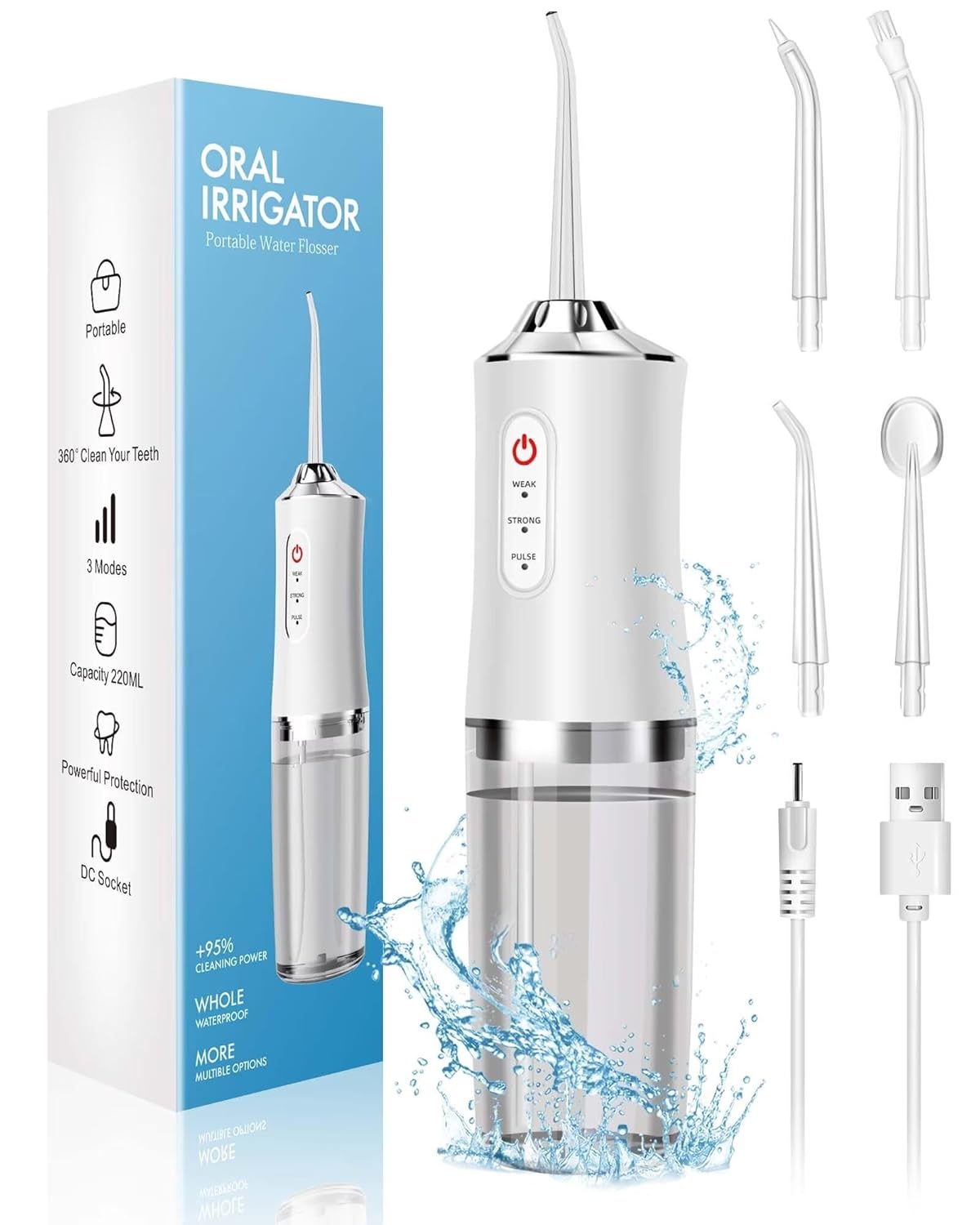 Fil dentaire à eau sans fil po - Water Flosser Cordless avis et prix