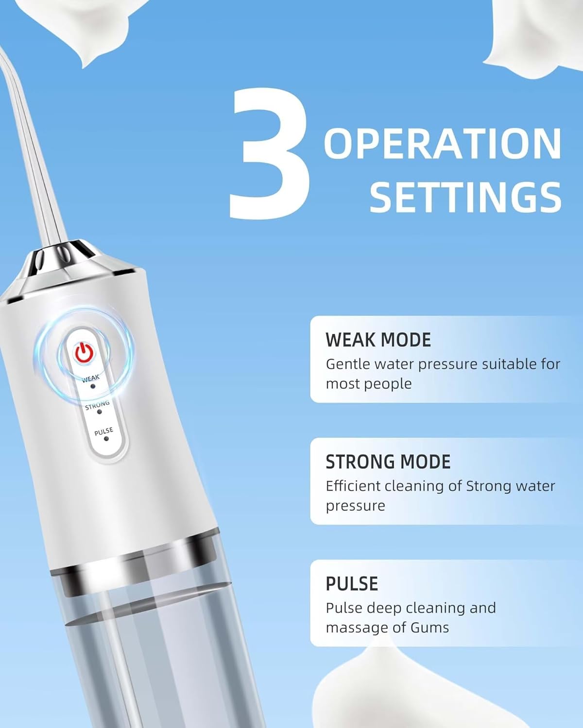 Fil dentaire à eau sans fil po - Water Flosser Cordless avis et prix
