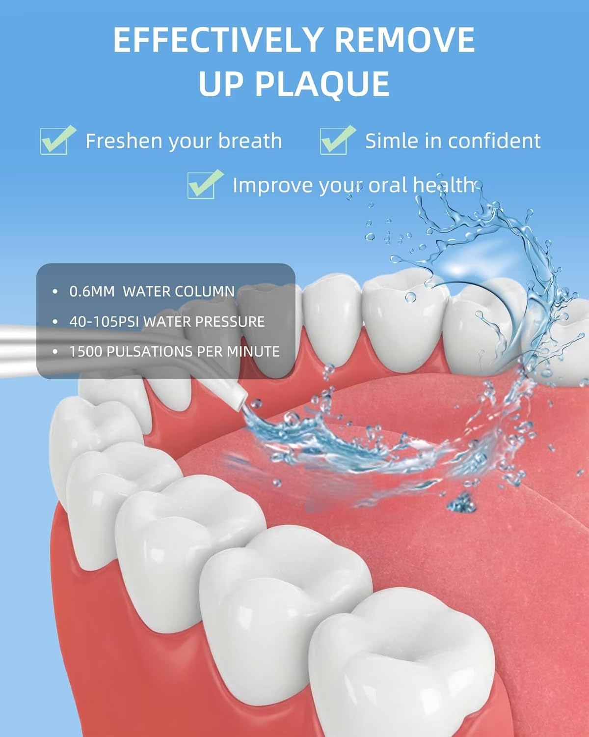 Fil dentaire à eau sans fil po - Water Flosser Cordless avis et prix