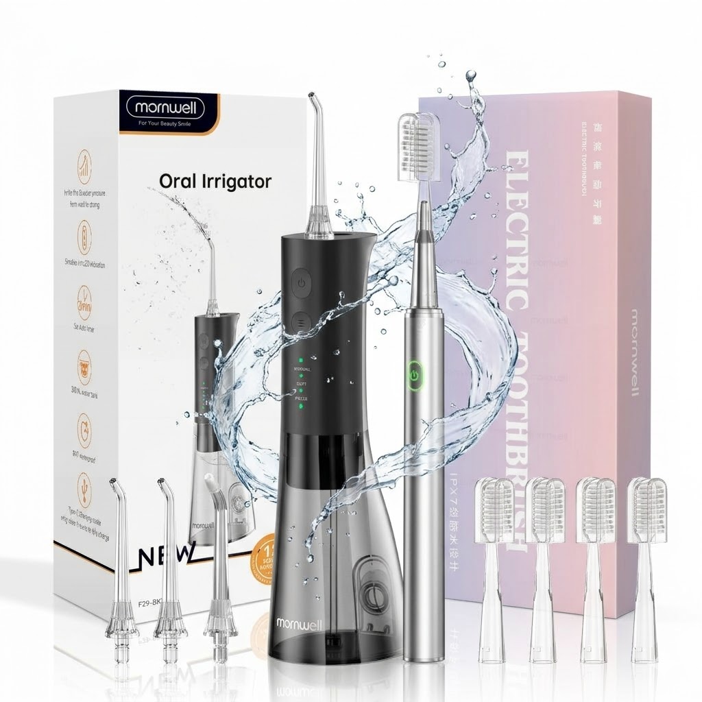 Hydropulseur avec brosse à den - Water Flosser Cordless avis et prix