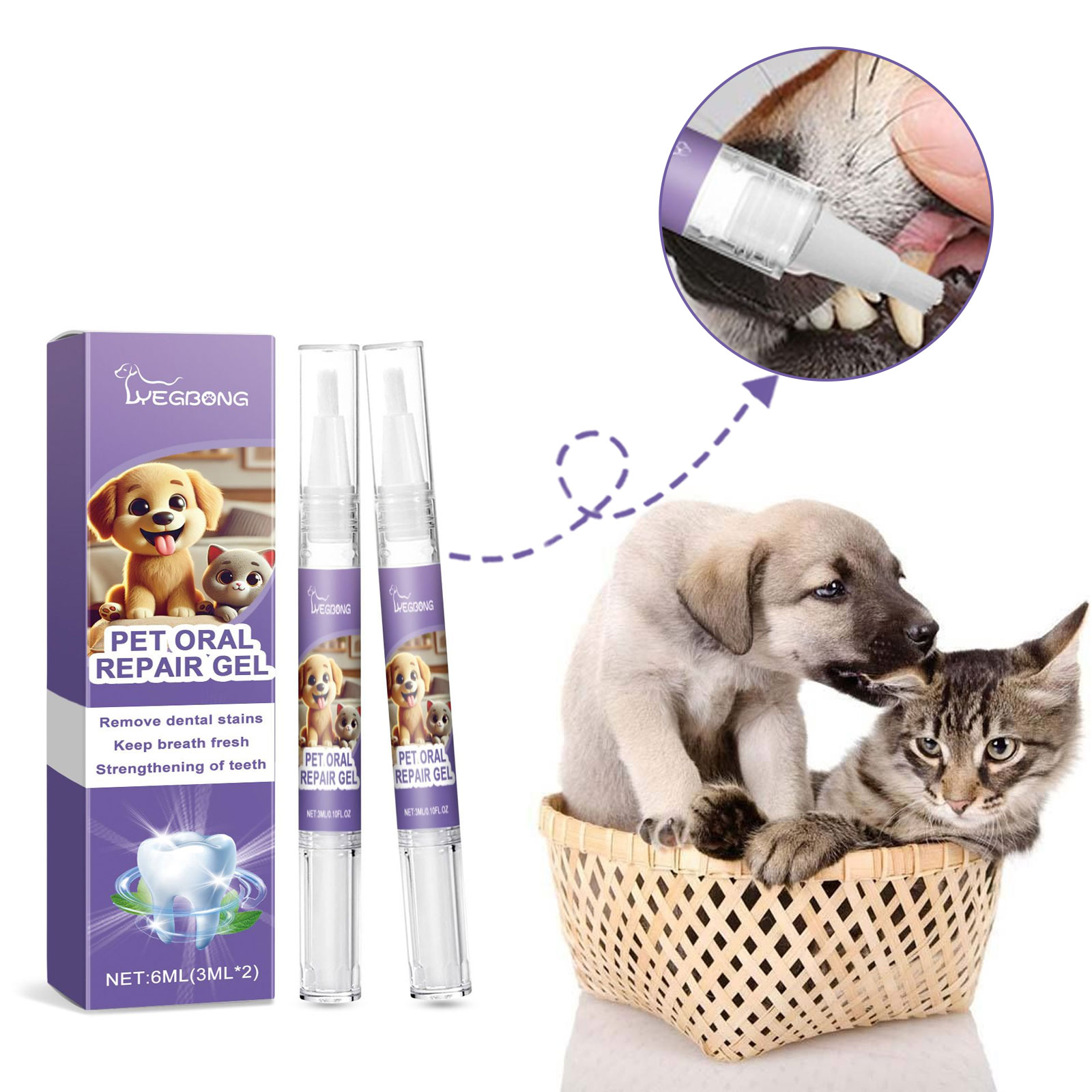 Stylo de brosse à dents pour a - Teeth Whitening Gel Pen avis et prix