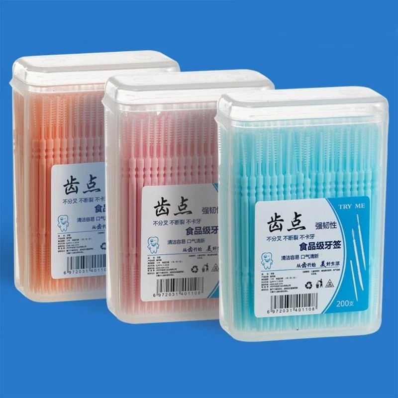 Brosse interdentaire en plasti - Dental Floss Picks avis et prix