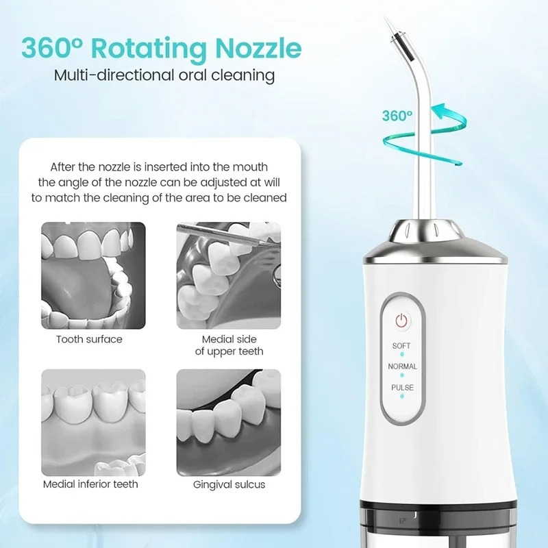 Brosse à dents électrique port - Water Flosser Cordless avis et prix