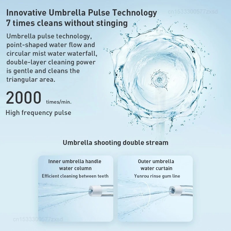 XIAOMI MIJIA Irrigateur buccal - Water Flosser Cordless avis et prix